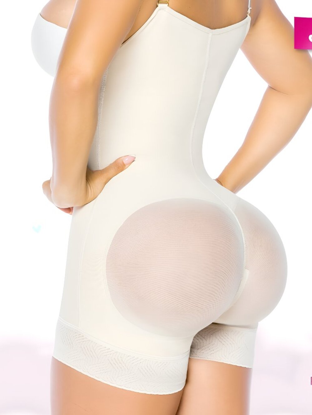 The Provocative! Invisible Faja Shaper & Thong ButtEnhancement Stagmi SMI7086!